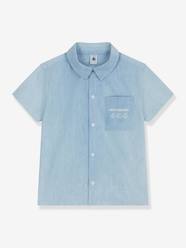 Boys-Boy's short-sleeved chambray shirt 