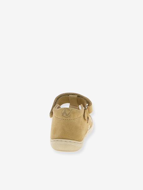 NATURINO ankle boot for children beige+lavender 