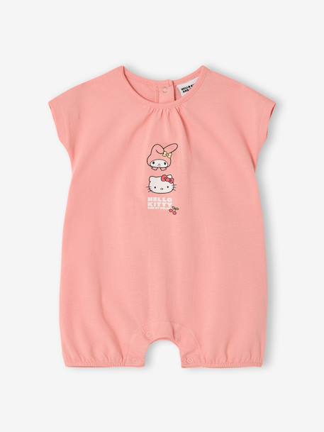 Pack of 2 HELLO KITTY cherry print bodysuit sleepsuits sweet pink 