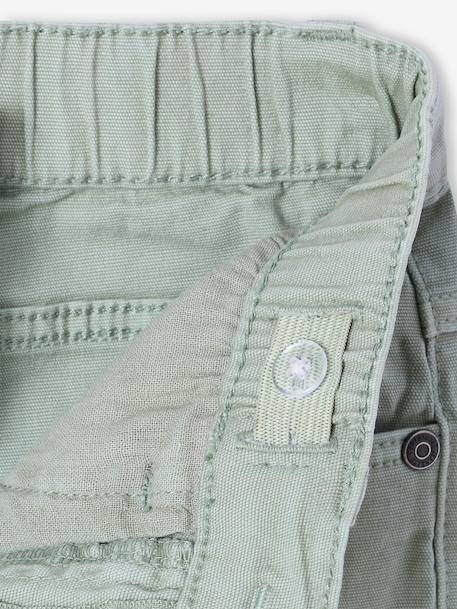 Indestructible, Easy to Slip On Trousers for Boys beige+khaki+night blue+sage green 