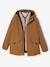 Boys' 3-in-1 parka with sherpa lining pecan nut 
