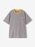 Boy's short-sleeved T-shirt striped blue 