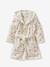 COEUR baby bathrobe, with recycled cotton printed white 