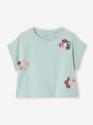 Girls-T-Shirt with Sequinned Motif, for Girls 