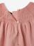 Dress and bloomer set for baby girls in cotton blush 