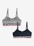 Pack of 2 Levi's sports bras navy blue 