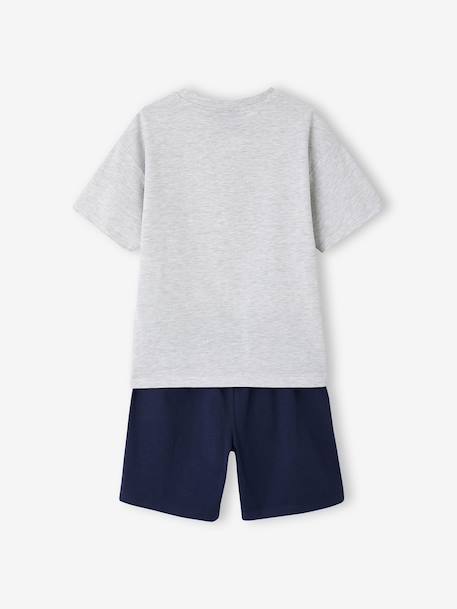 Brawl Stars pyjama short set marl grey 