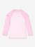 Girl's long-sleeved UV protective swimsuit t-shirt rose 