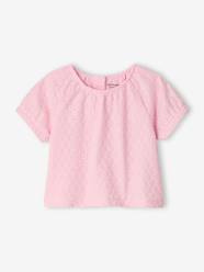 Baby-Embroidered short-sleeved T-shirt 
