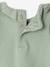 Pack of 2 Short-Sleeved Bodysuits with Fancy Collar, for Babies coral+sage green 