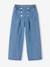 Girls’ Wide-Leg Denim Trousers medium blue 