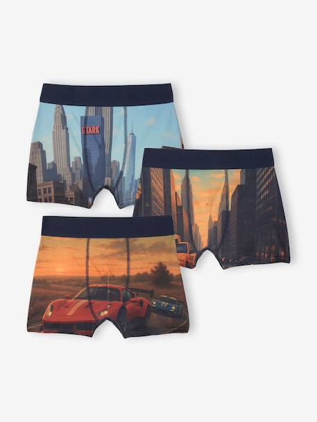 Pack of 3 boxers black 