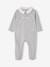 Sleepsuit in organic cotton marl grey 