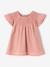 Dress and bloomer set for baby girls in cotton blush 