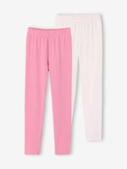 Girls-Girls' Pack of 2 Assorted Leggings