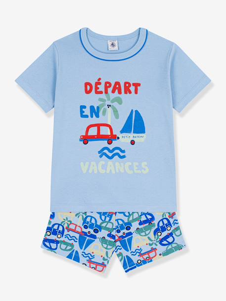 Boy's short pyjamas blue 