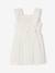 Frilly skater dress white 