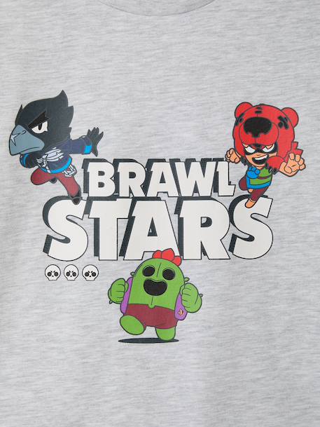 Brawl Stars pyjama short set marl grey 