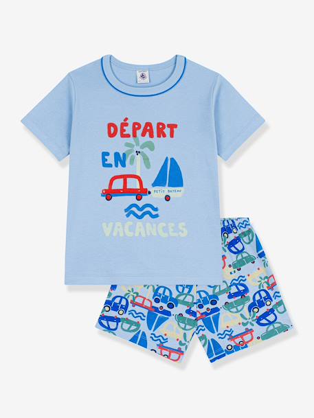 Boy's short pyjamas blue 