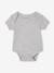 Pack of 5 short-sleeved baby bodysuits set white 