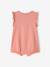 Pack of 2 organic cotton baby girl playsuits ecru 