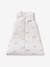 Sleeveless baby sleeping bag with central opening, customisable, IN THE CLOUDS printed white 