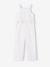 Set of trousers and top with braces white 