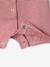 Pack of 2 organic cotton playsuits red 