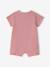 Pack of 2 organic cotton playsuits red 