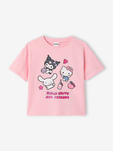 T-shirt with short sleeves Hello Kitty pale pink 