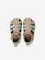 Leather Sandals for Baby Boys, Designed for First Steps brown+navy blue+set beige 