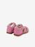 Girls' BERLINGOT sandals denim blue+rose 