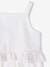Set of trousers and top with braces white 