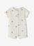 Pack of 2 organic cotton playsuits red 