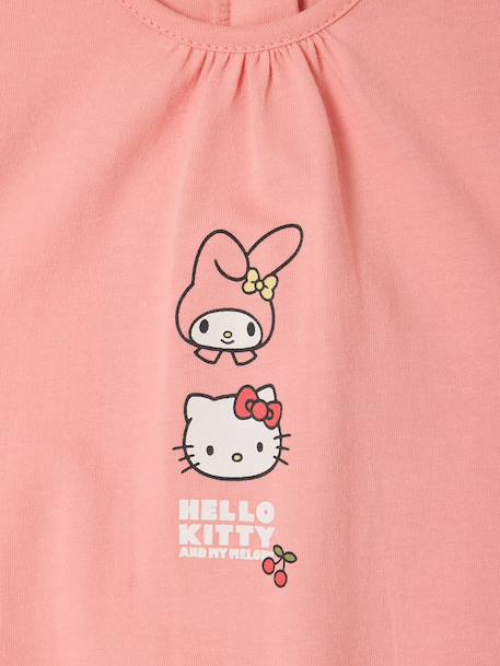 Pack of 2 HELLO KITTY cherry print bodysuit sleepsuits sweet pink 