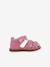 Girls' BERLINGOT sandals denim blue+rose 