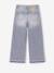 Wide-Leg Jeans, Frayed Hems, for Girls bleached denim+deep blue+grey+stone 