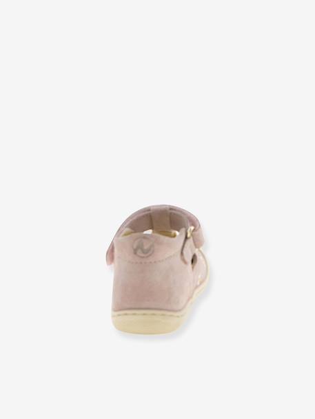 NATURINO ankle boot for children beige+lavender 