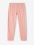 Pack of 2 girls' long-sleeved pyjamas rose 