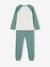 Pack of 2 cotton pyjamas for boys emerald green 