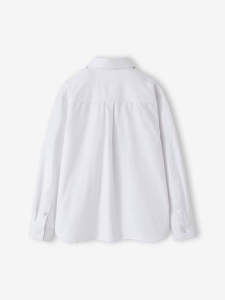 Boy's long-sleeved shirt white 