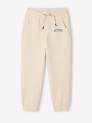 Boys-Joggers in fleece with adjustable waist 