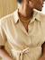 Nursing clothes midi dress beige 