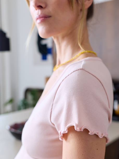 2-Piece Short Pyjamas, Maternity & Nursing Special rose 