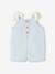 Girls' cotton playsuit striped blue 