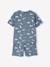 Pack of 2 cotton pyjamas for boys emerald green 
