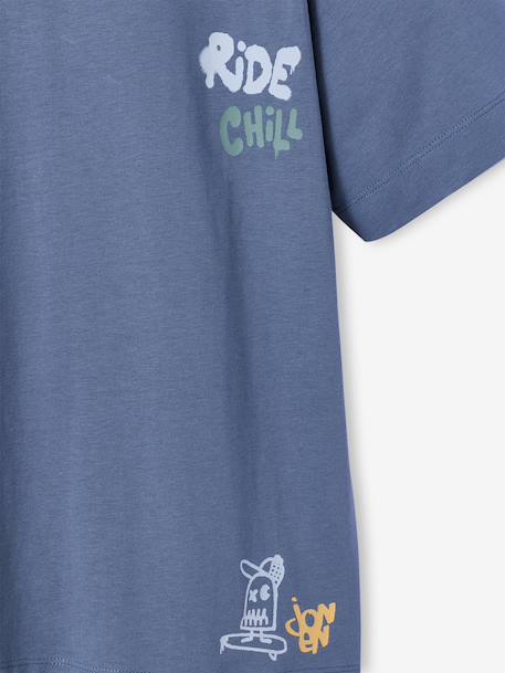 Pack of 2 short-sleeved t-shirts grey blue 
