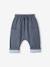 Baby's cotton muslin trousers blue 