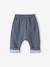 Baby's cotton muslin trousers blue 