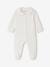 Pack of 2 organic cotton baby pyjamas rose 